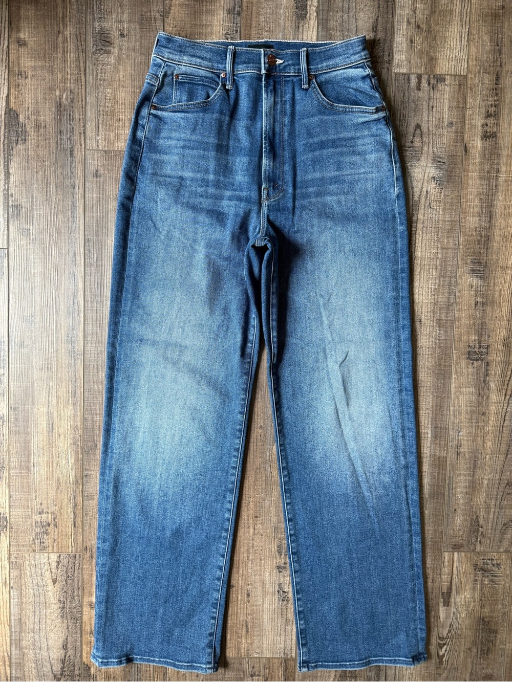 MOTHER High Waisted Tunnel Vision Sneak 27
